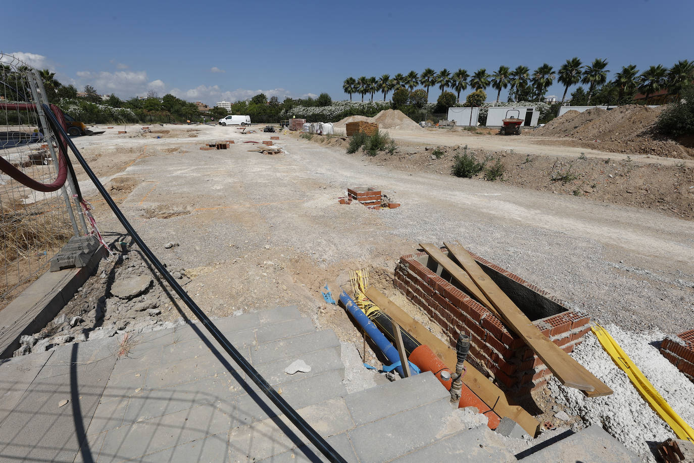 Fotos: Obras en el Parque Central de Valencia