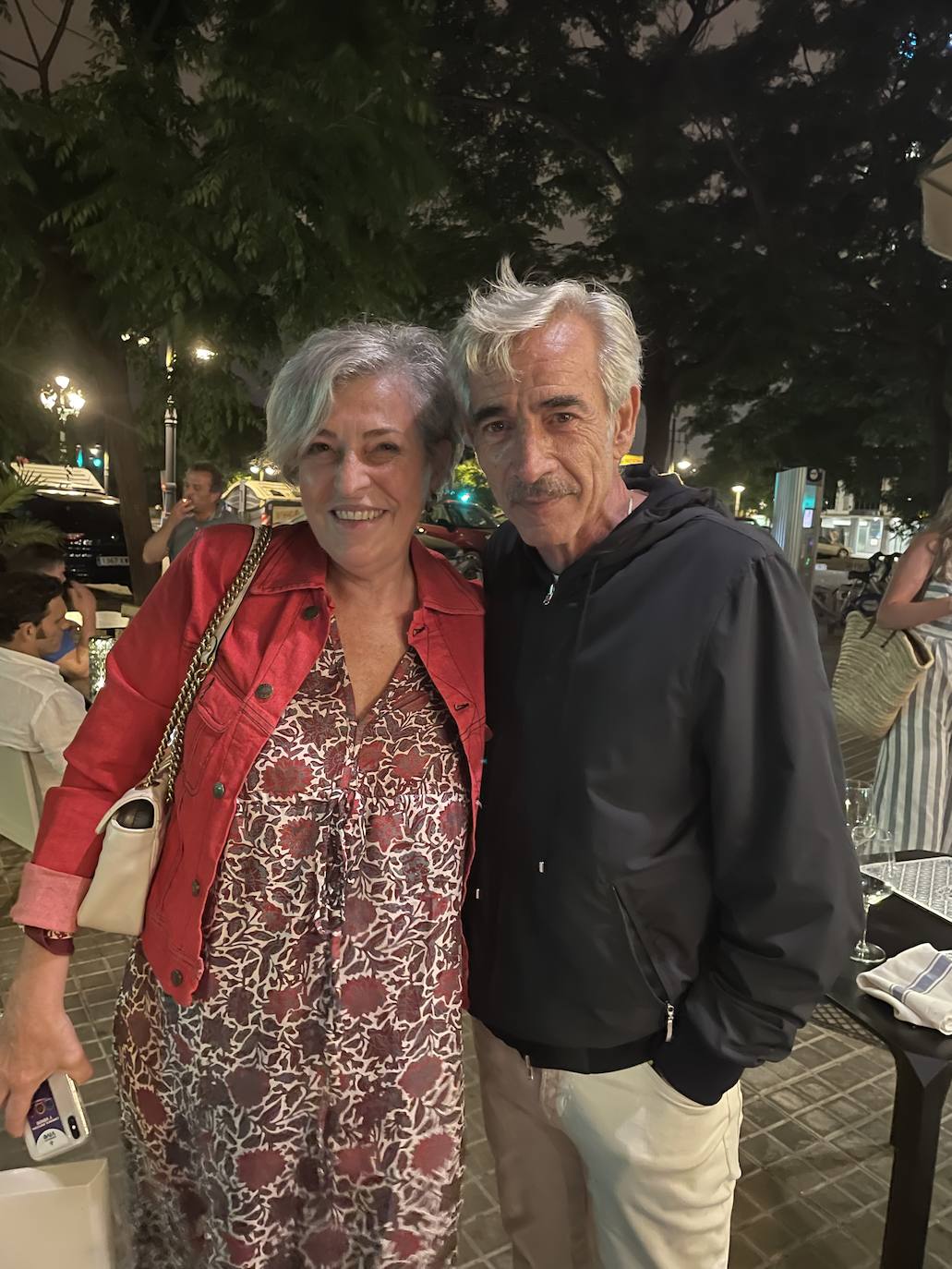 Lila Albanozzo e Imanol Arias.