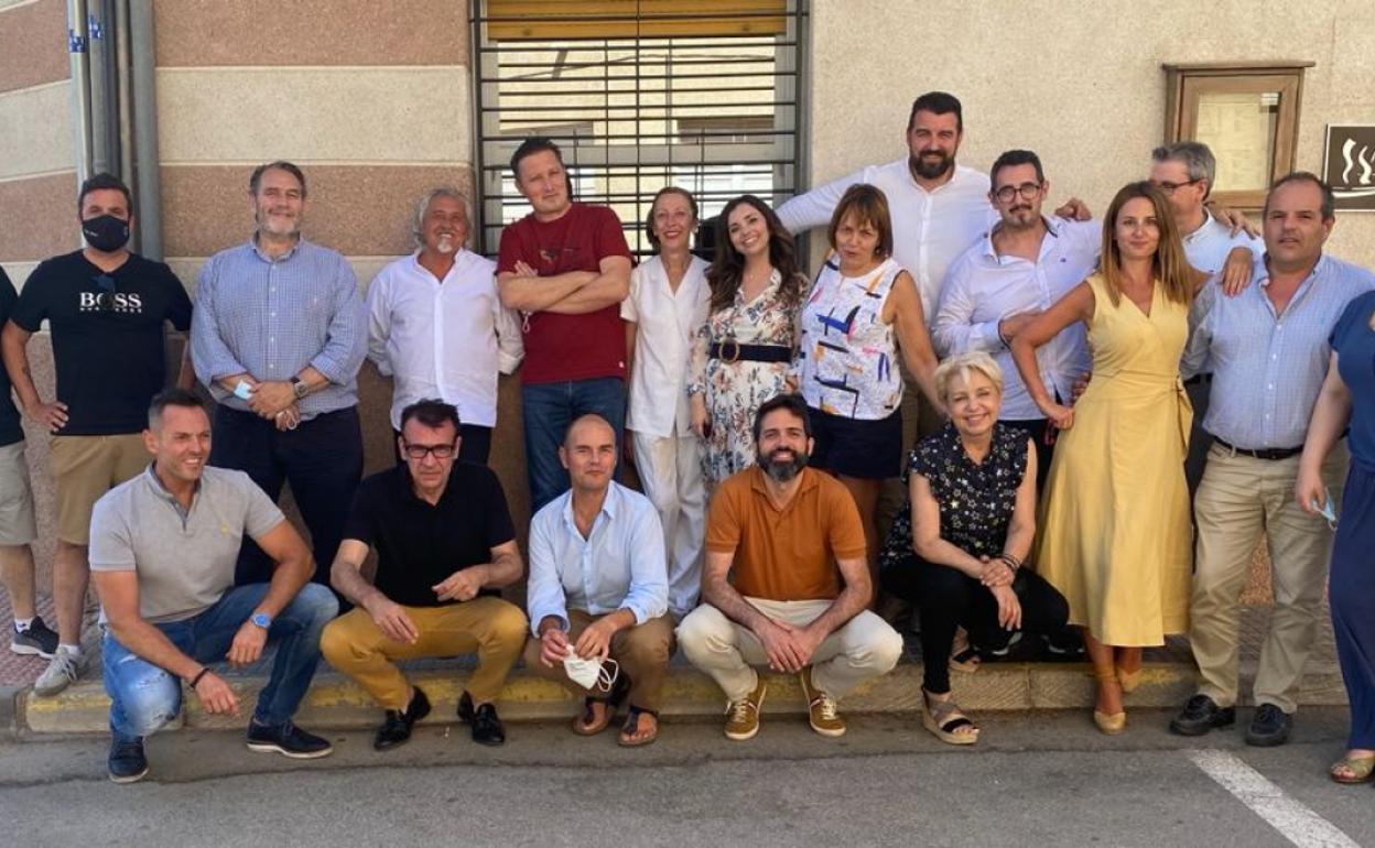 Foto de familia de Alicante Gastronómica. 