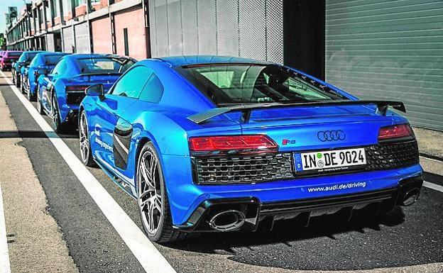 El R8 cuenta con 610 CV de potencia.