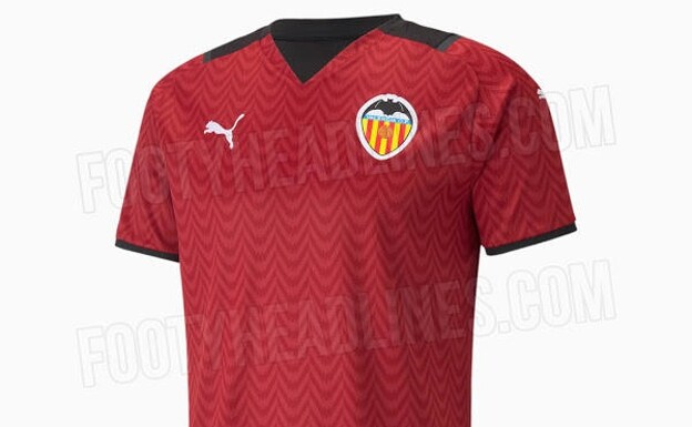 Camisetas Valencia CF 2021-2022, Filtran las camisetas del Valencia para  la próxima temporada