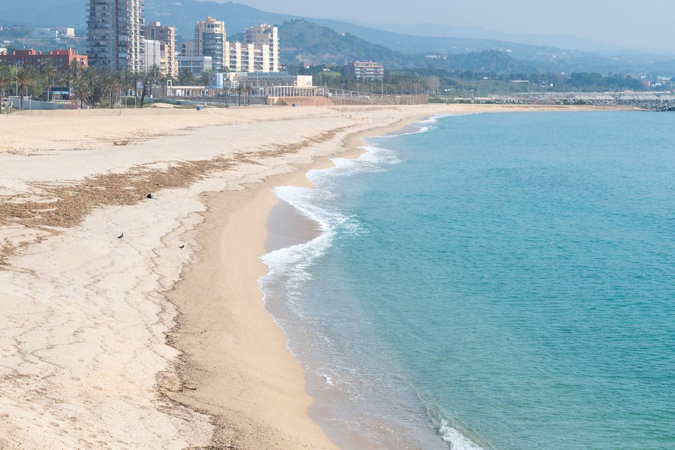 Playa de Mataró (Barcelona).