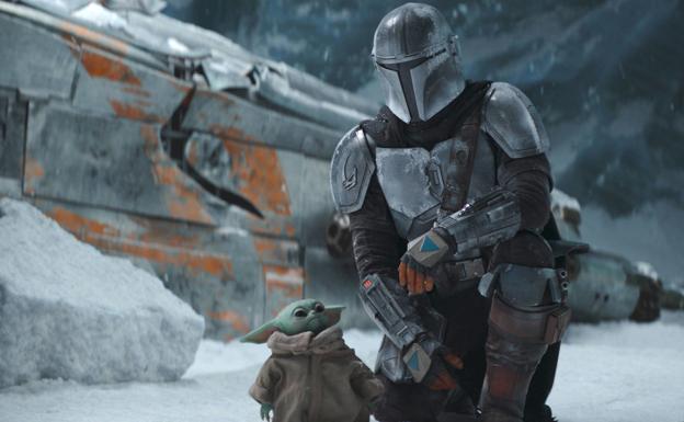 Un fotograma de 'The Mandalorian'.