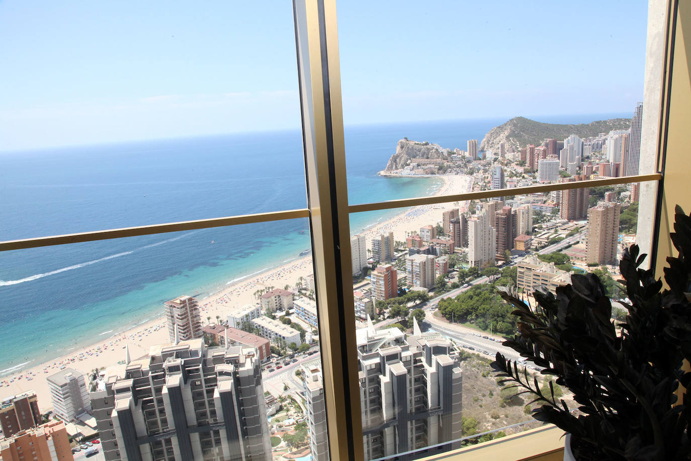 Fotos: Playas de Benidorm desde el edificio Intempo