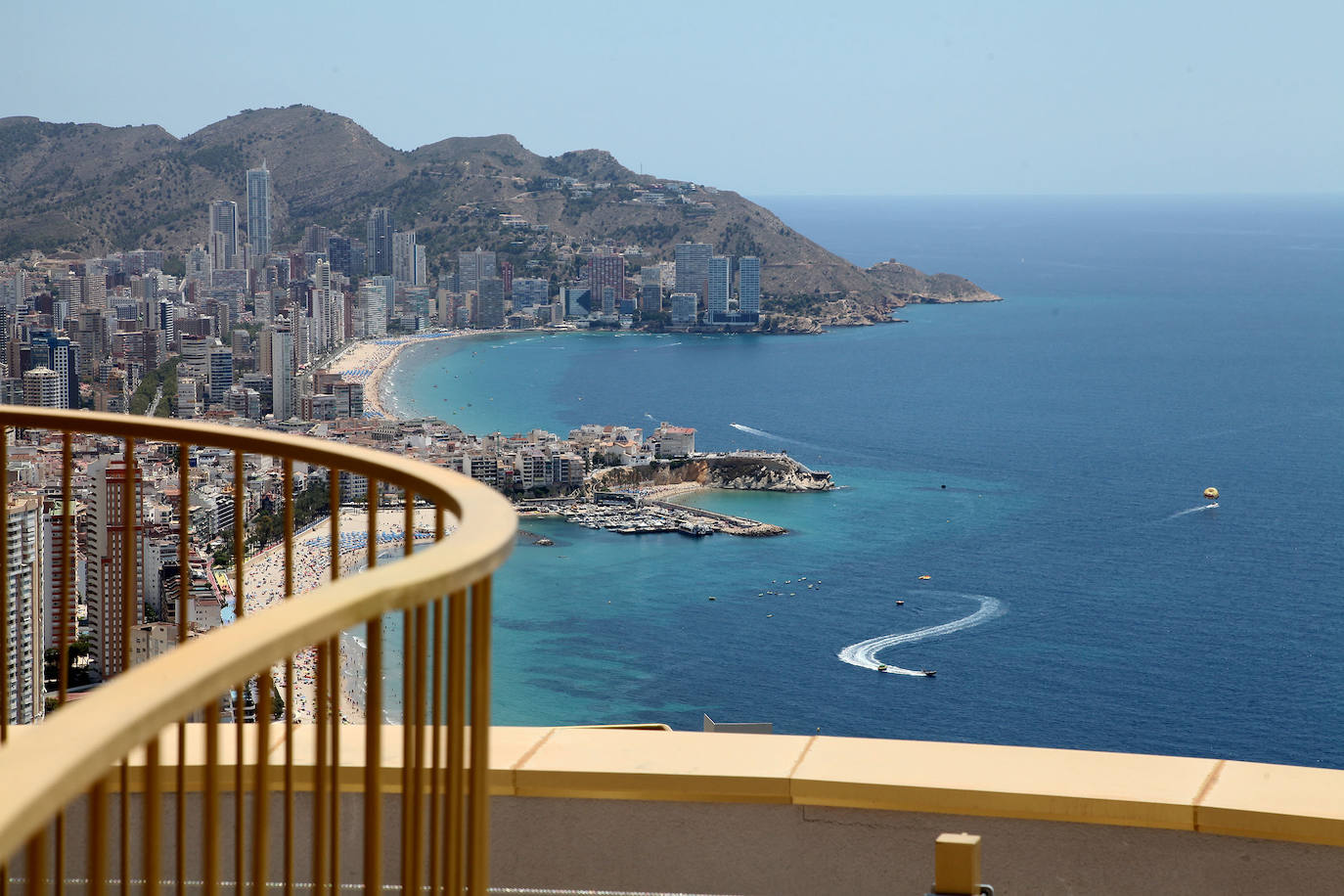 Fotos: Playas de Benidorm desde el edificio Intempo