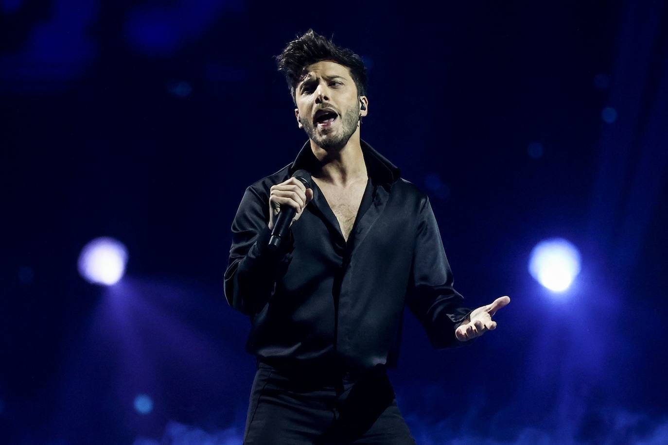 Blas Cantó en la última edición de Eurovisión