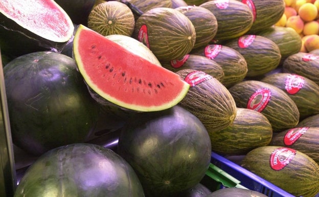 La sandía y el melón, en todas sus variedades, son las estrellas del verano. 