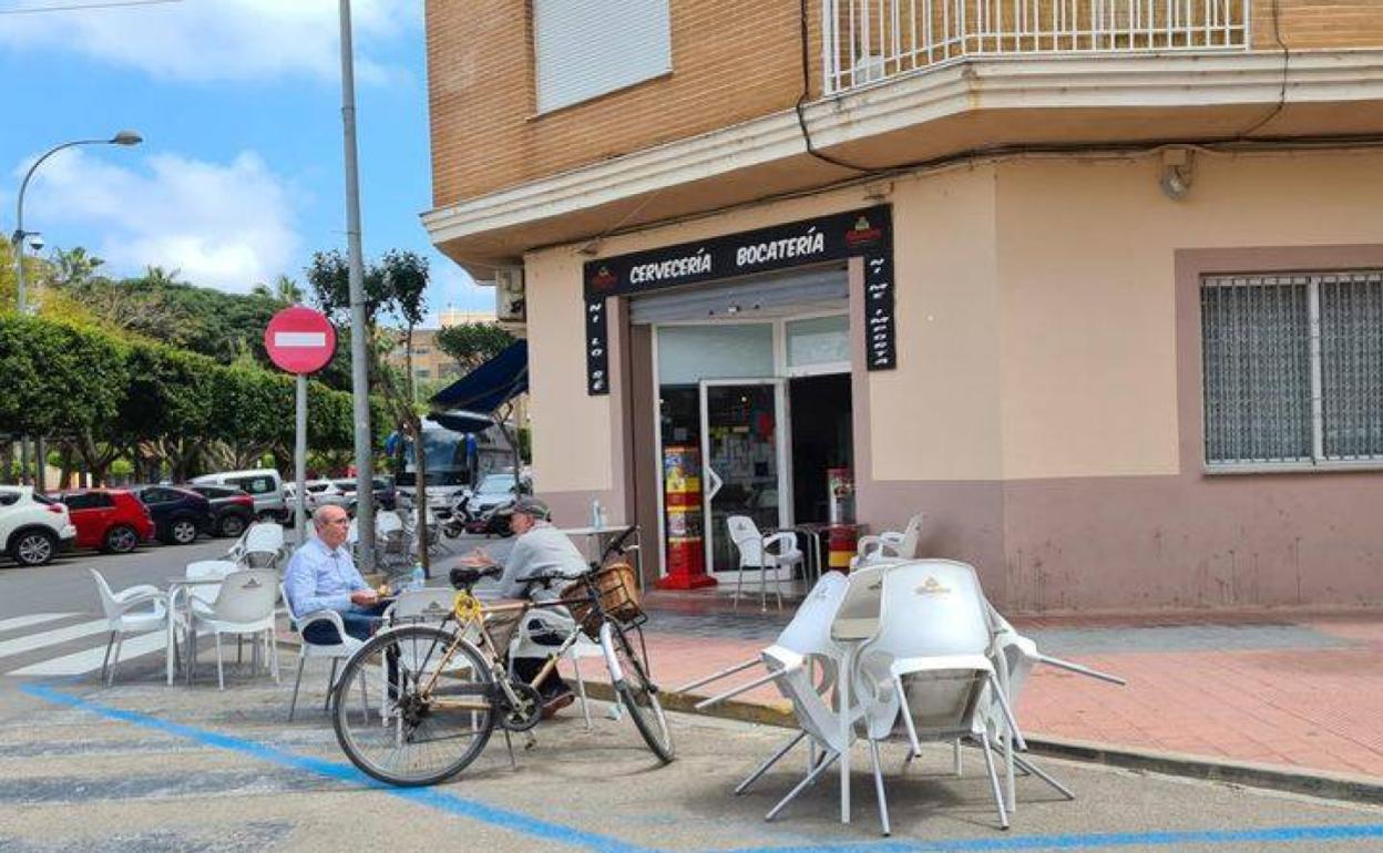 Un establecimiento hostelero del municipio. 