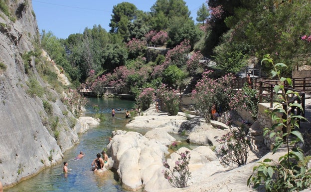 Piscina natural del Pou Clar. 