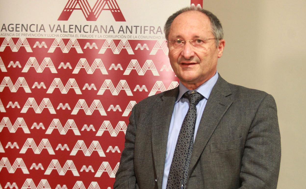 El director de la Agencia Valenciana Antifraude, Joan Llinares. 