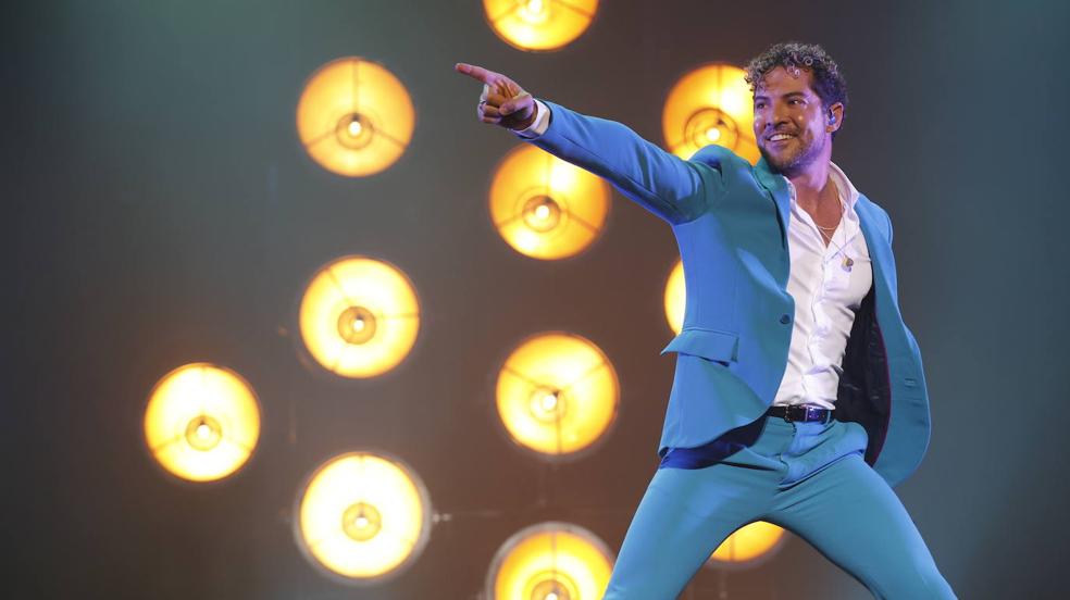 David Bisbal, por fin, actúa en Valencia