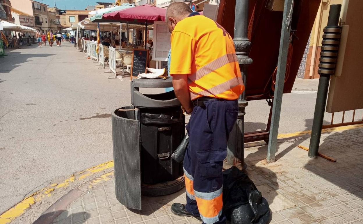 El Palmar también tendrá servicio de limpieza los domingos