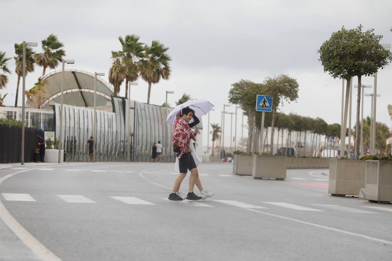 Lluvia en Valencia.