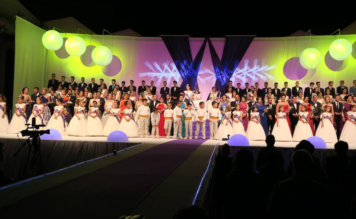 Celebración de la última elección de reinas en Calp.