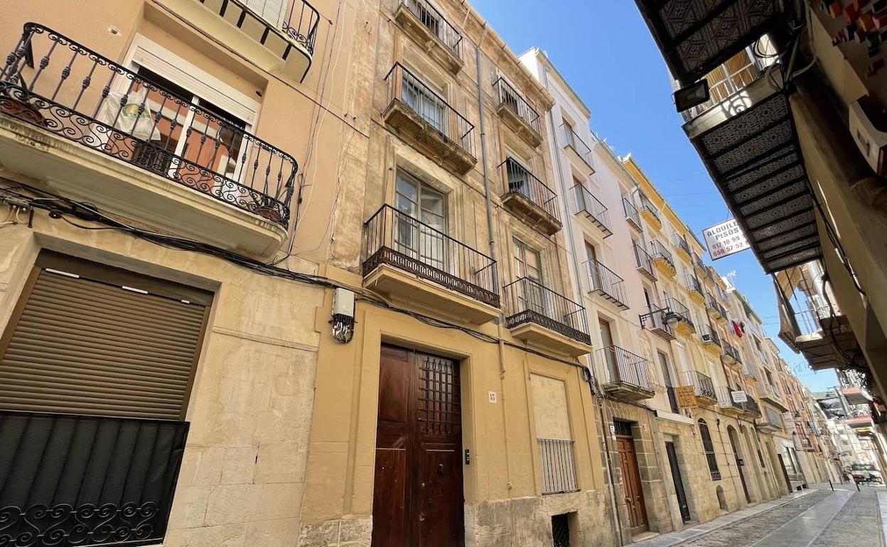 Uno de los edificios de la calle Sant Maure será uno de los inmuebles rehabilitados. 