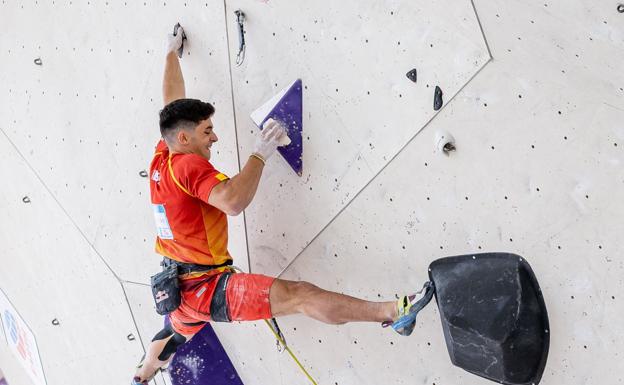 Alberto Ginés, el Spiderman de Cáceres