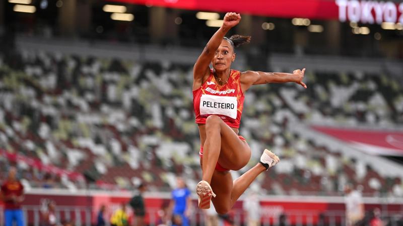 Fotos: Ana Peleteiro, bronce en triple salto