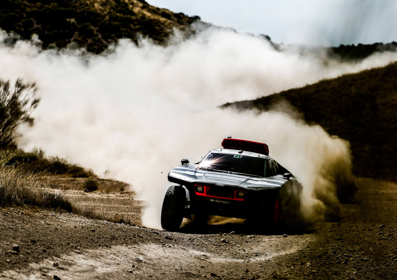 Fotos: El prototipo de Audi para el Rally Dakar completa ocho días de pruebas en España