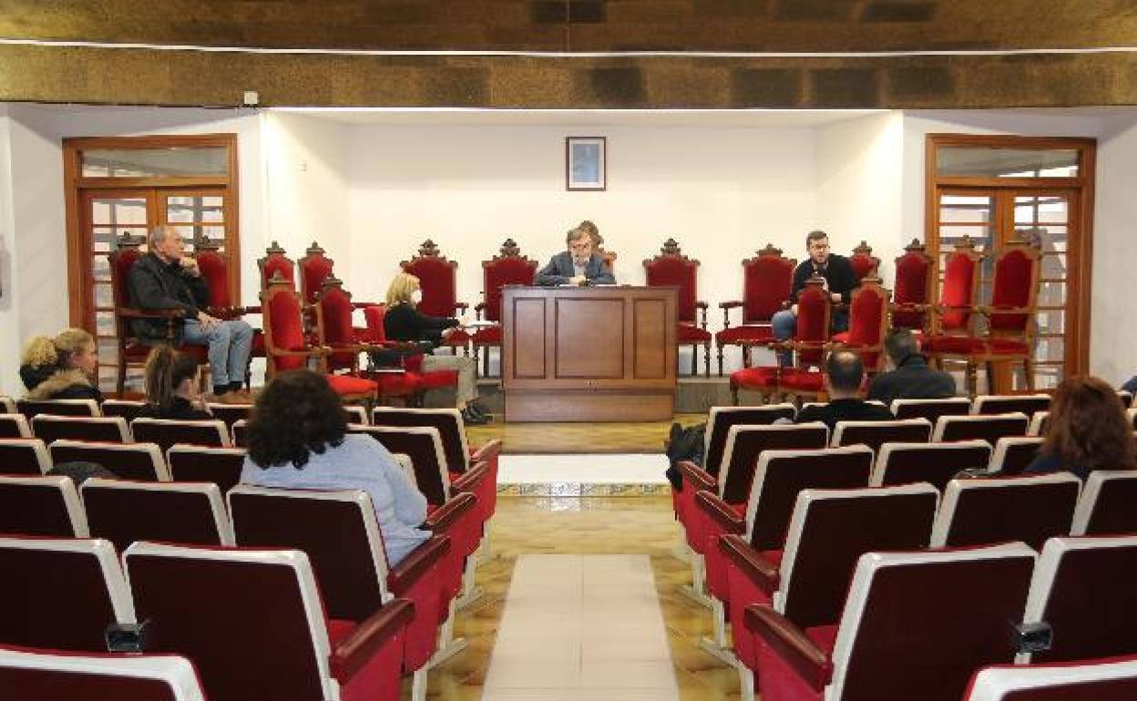 Pleno de l'Alcúdia, en una sesión anterior. 