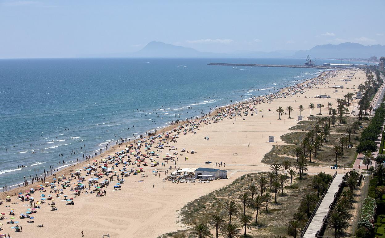 Playa de Gandia.