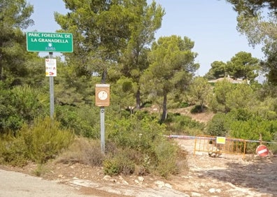 Imagen secundaria 1 - Lugares donde se ha restringido el acceso para evitar riesgos de incendio.
