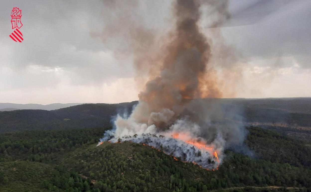 Incendio en Bicorp.