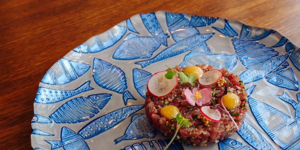 Tartar de atún rojo en Komfort Restaurant