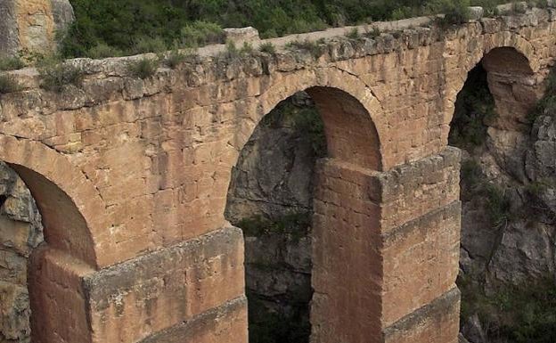 El acueducto de Peña Cortada, un auténtico monumento de más de 2.000 años de historia.