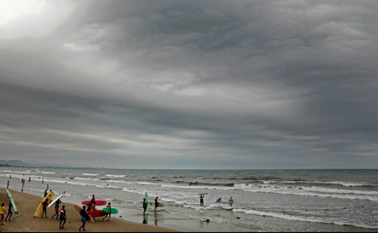 Playa de Valencia.