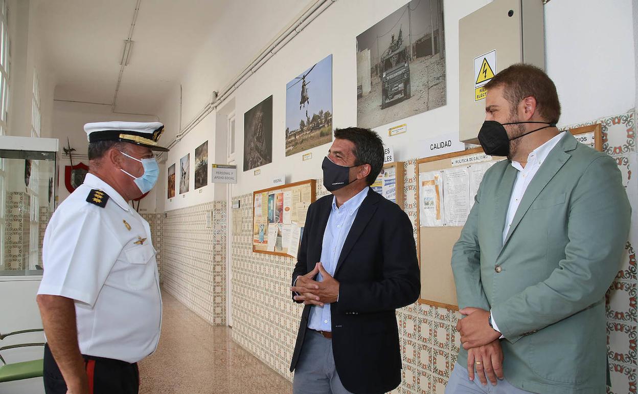 Presentación de la exposición 'Quintos y reclutamiento en la provincia de Alicante'.  