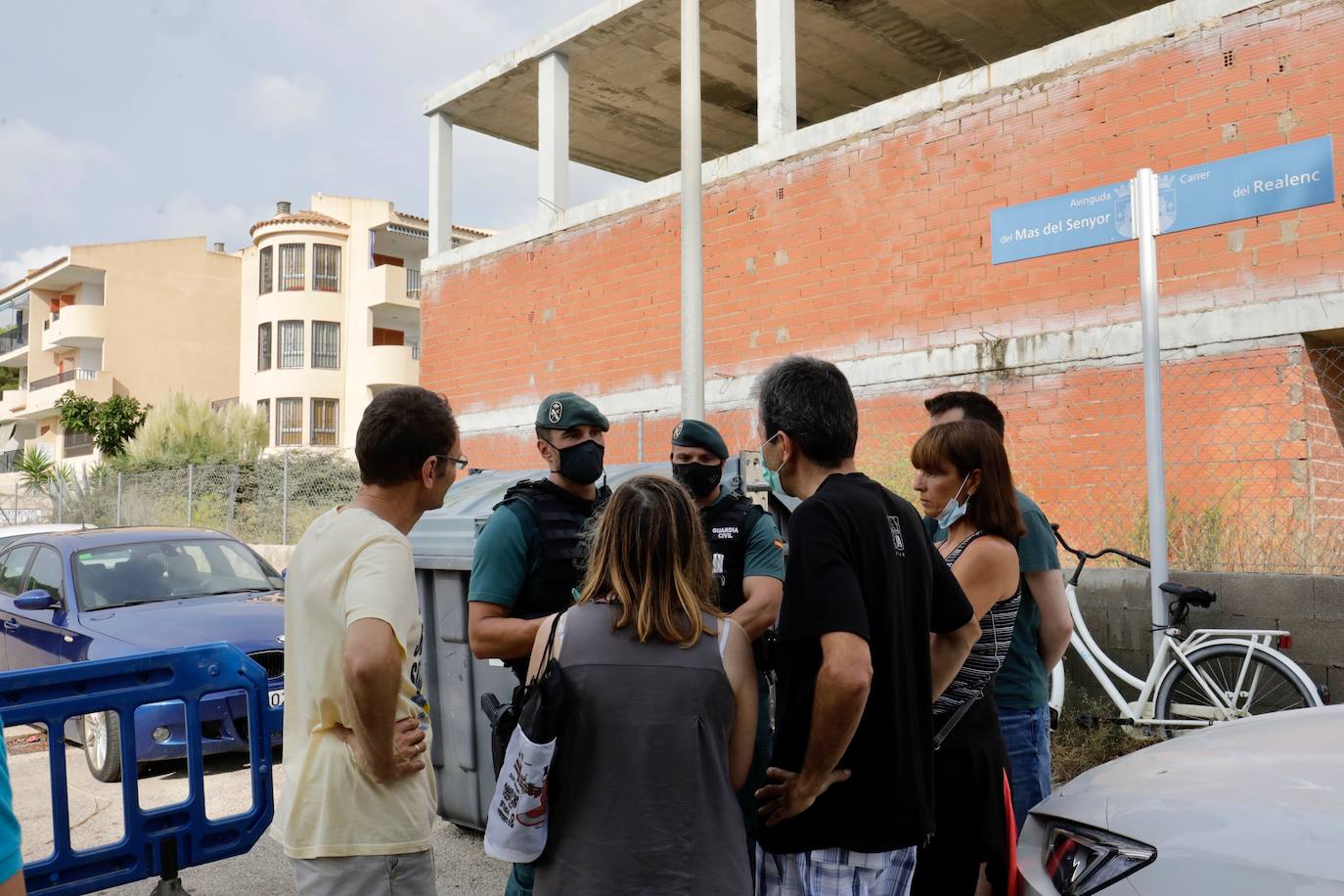 Fotos: Un edificio se derrumba en Peñíscola