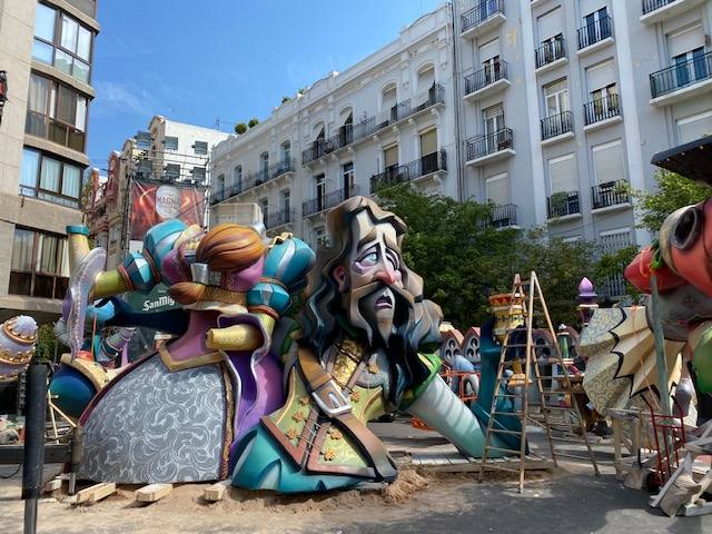 Falla avenida Reino de Valencia