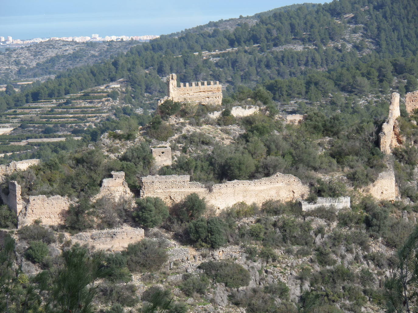 Castillo de Montesa | En el siglo IV, Jaime II de Aragón cedió el castillo a la orden que le daría nombre a la fortaleza. Bajo su control, el castillo se amplió y fue remodelado. Durante la Guerra de Sucesión a la Corona de España (1701-1713), la Orden de Montesa manifestó su lealtad a la causa borbónica. En 1706 fue asediado por las tropas anglo-austriacas.