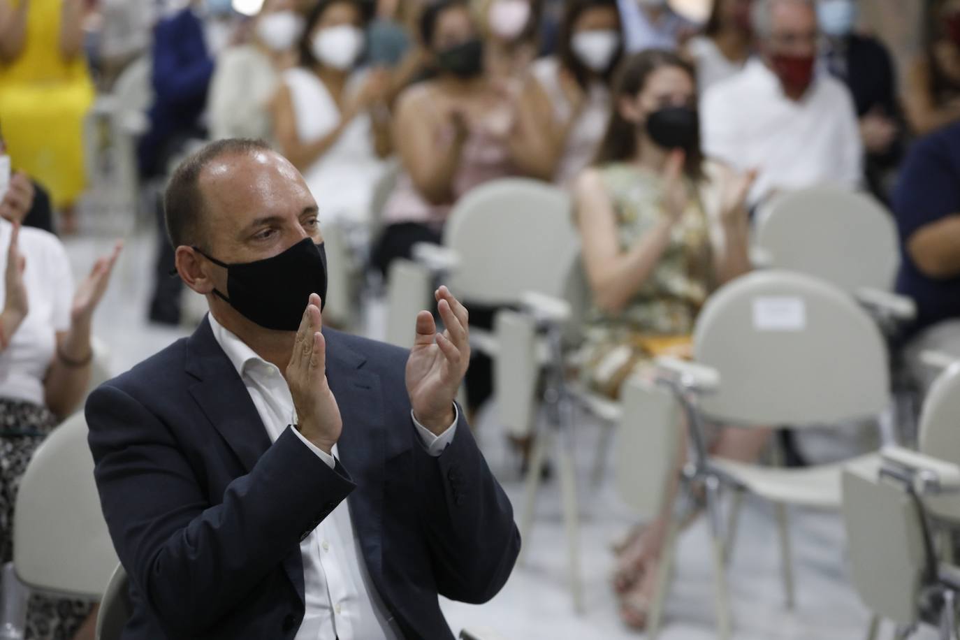 Dalmau, en la entrega de Premios Especialisim 2021 del Colegio de Administradores de Fincas de Valencia-Castellón. 