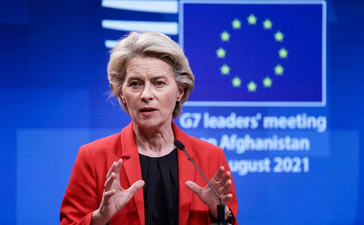 Ursula von der Leyen.