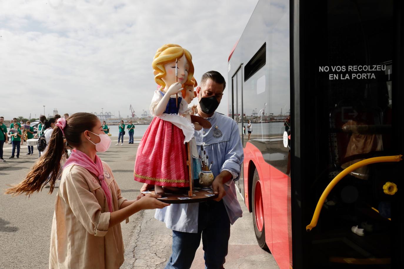 Fotos: La falla Almirante Cadarso consigue el Ninot Indultat Infantil de las Fallas 2021 por segundo año consecutivo