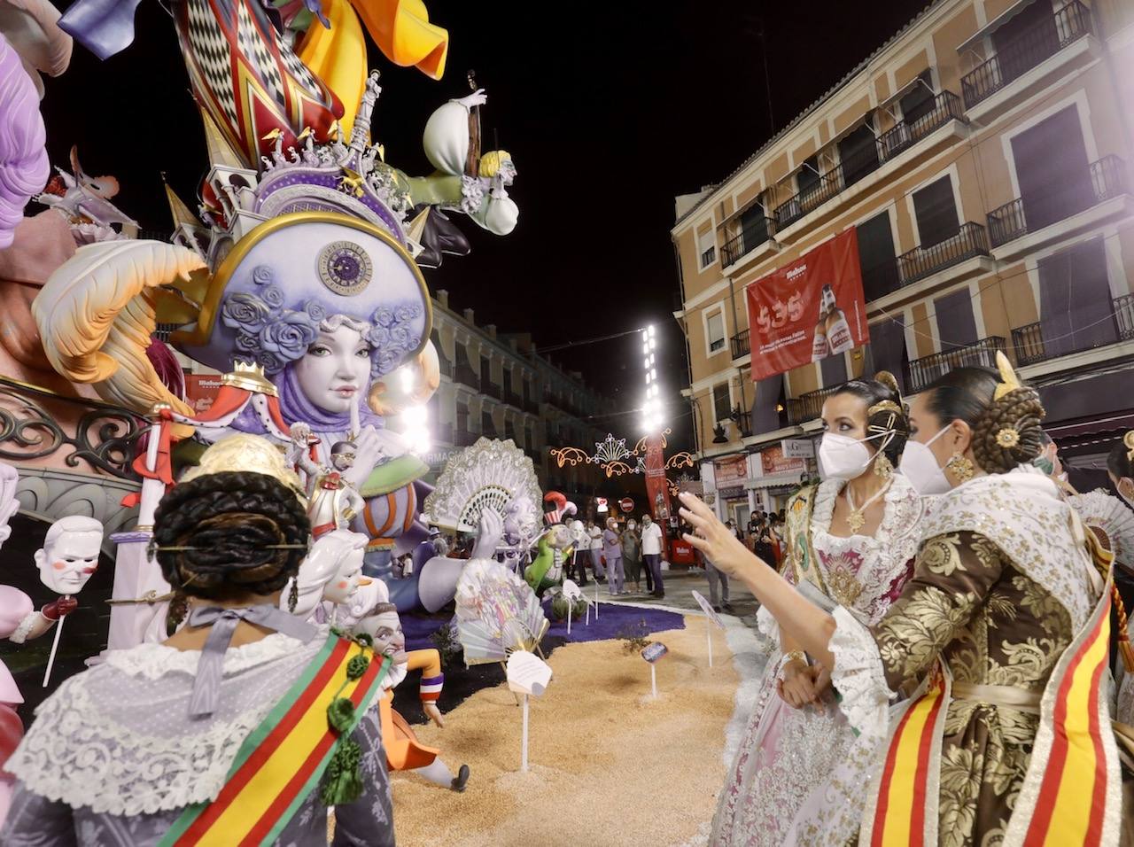 Fallas 2021 | Fotos: Así es la falla Convento Jerusalén-Matemático Marzal