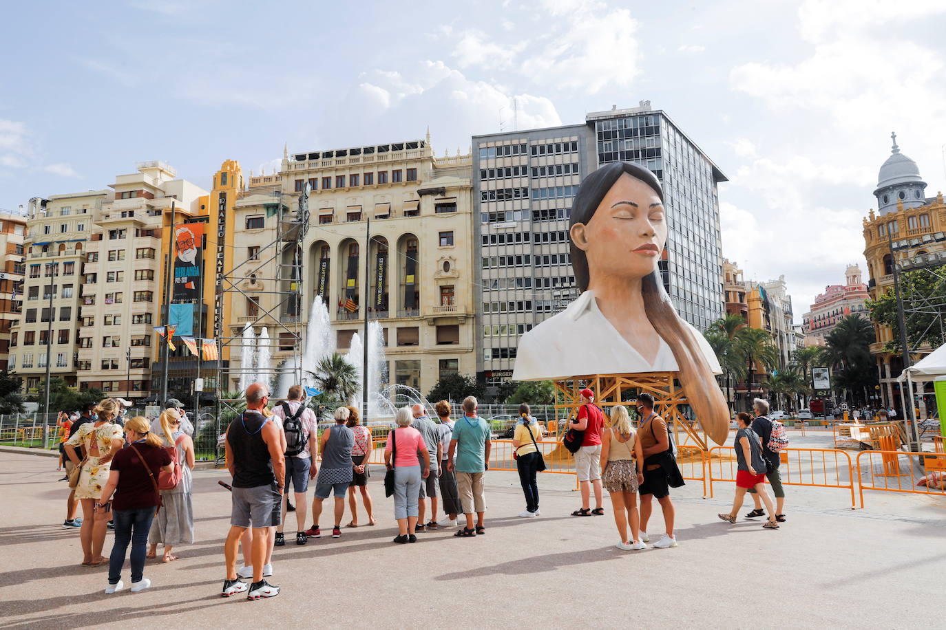 Fotos: Las imágenes más atípicas de las Fallas de 2021