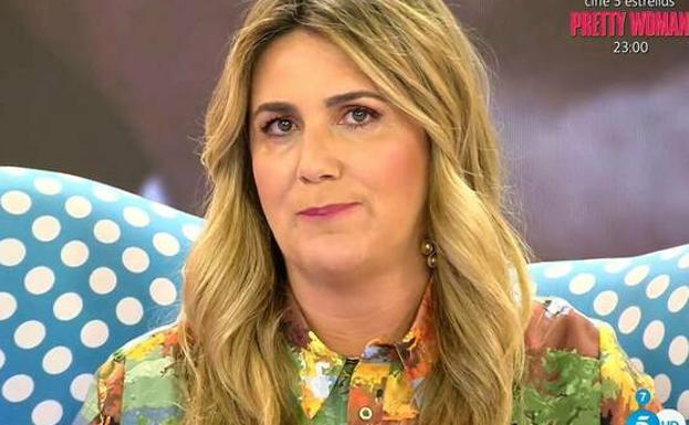 Carlota Corredera rompe a llorar en 'Sálvame': «Kiko no es el único que se ha sentido solo»