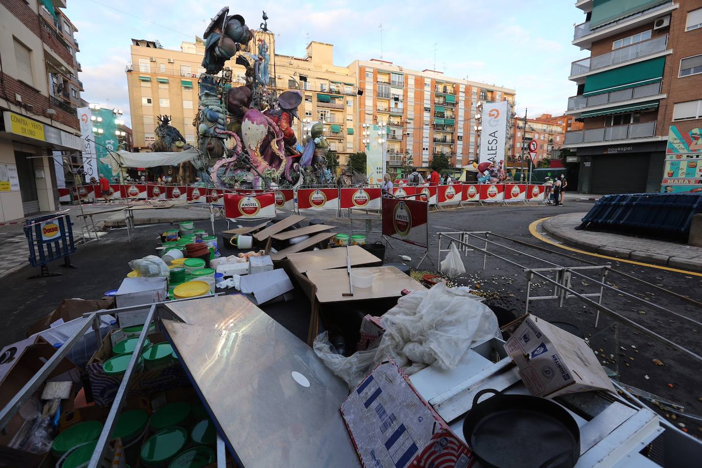 Fotos: La DANA arrasa las Fallas de 2021