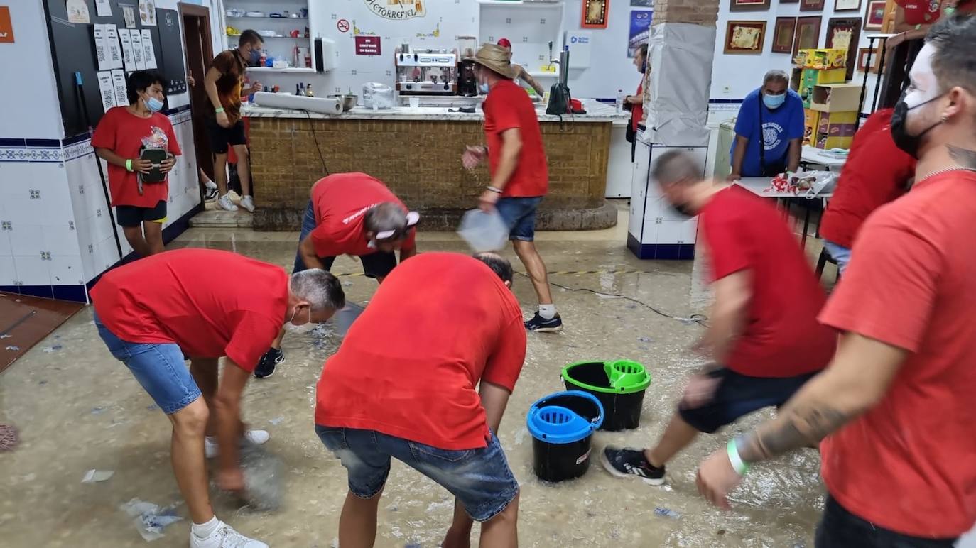 Inundación en la Falla Río Bidasoa 