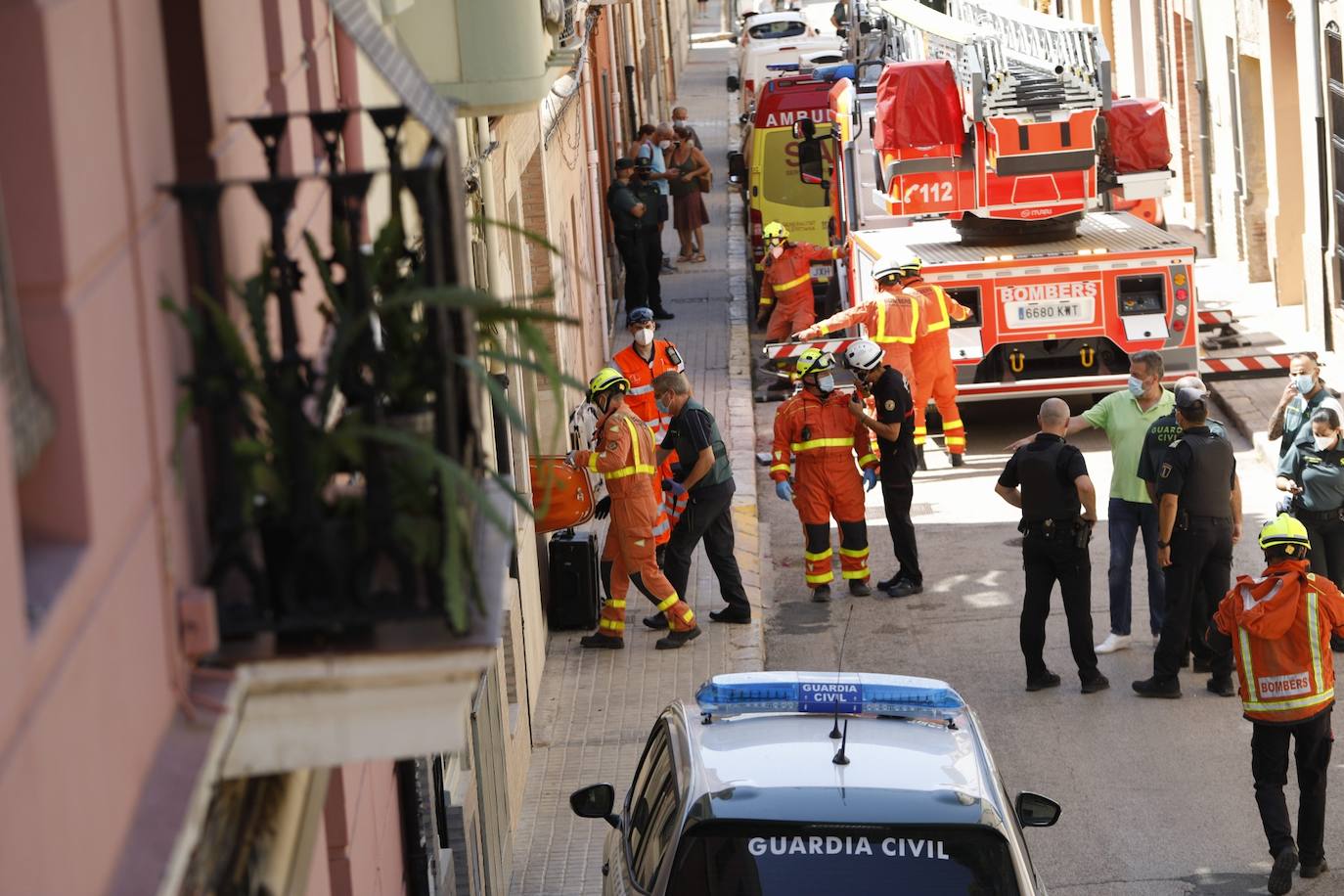 Fotos: Un hombre mata a cuchilladas a su madre en Moncada