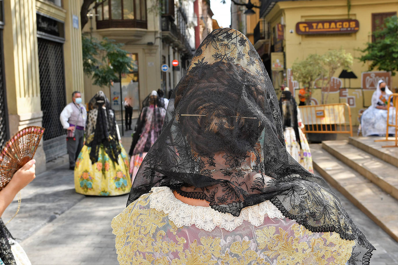 Fotos: Búscate en la Ofrenda de este sábado 4 de septiembre por la calle Caballeros de Valencia