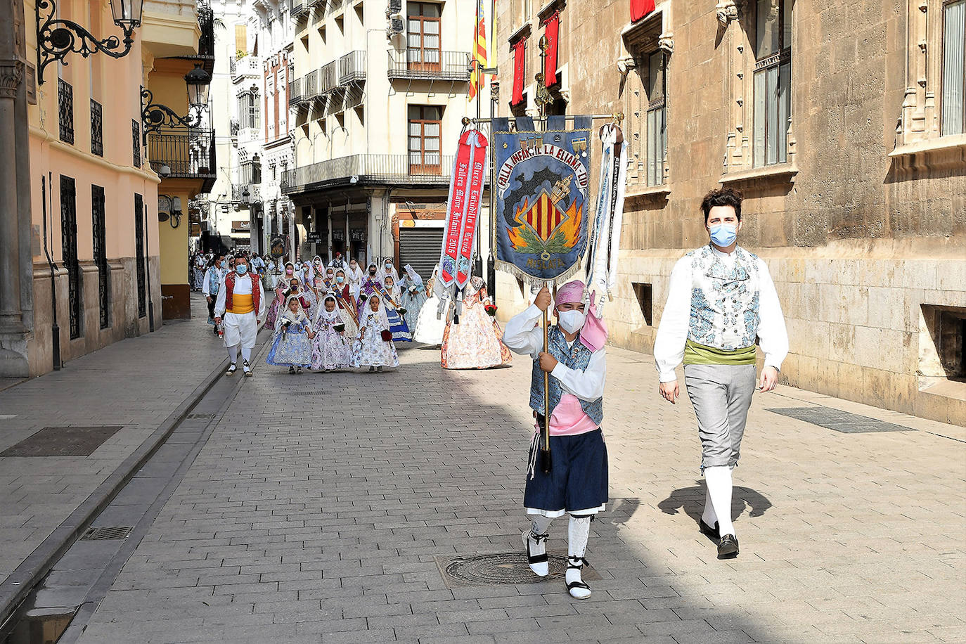 Fotos: Búscate en la Ofrenda de este sábado 4 de septiembre por la calle Caballeros de Valencia