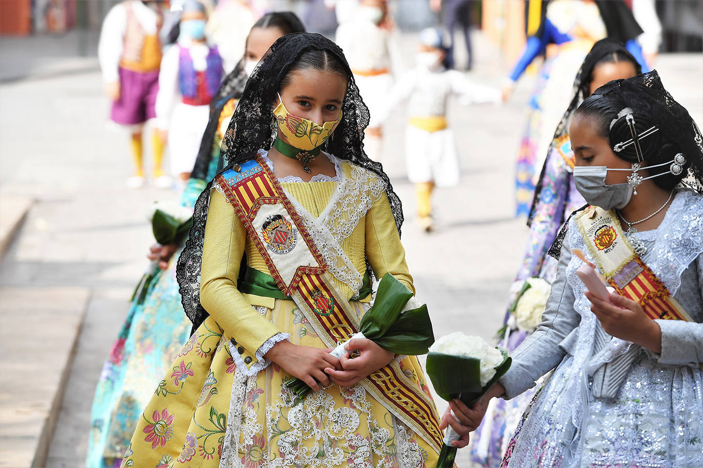 Fotos: Búscate en la Ofrenda de este sábado 4 de septiembre por la calle Caballeros de Valencia