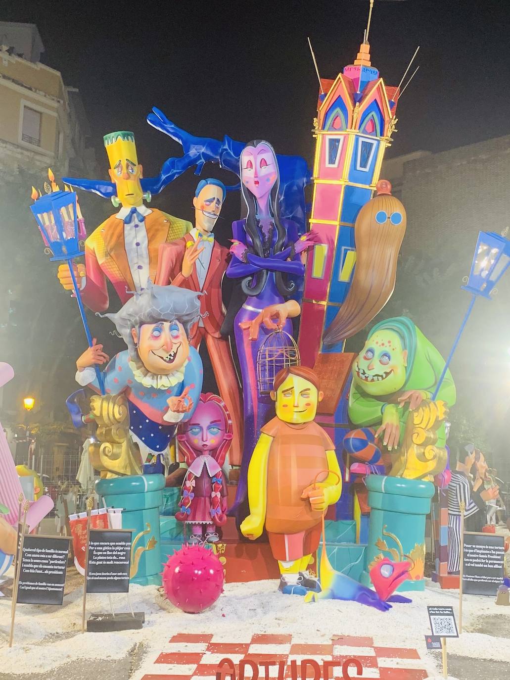 Fotos: Los ninots más televisivos de las Fallas 2021