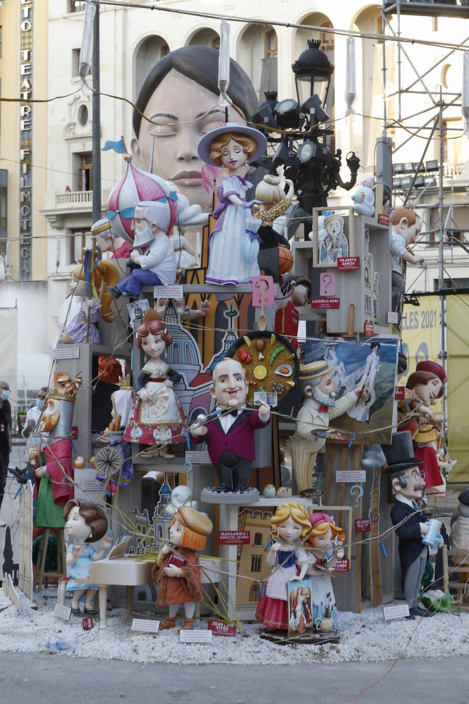 Fotos: Cremà de las Fallas de 2021