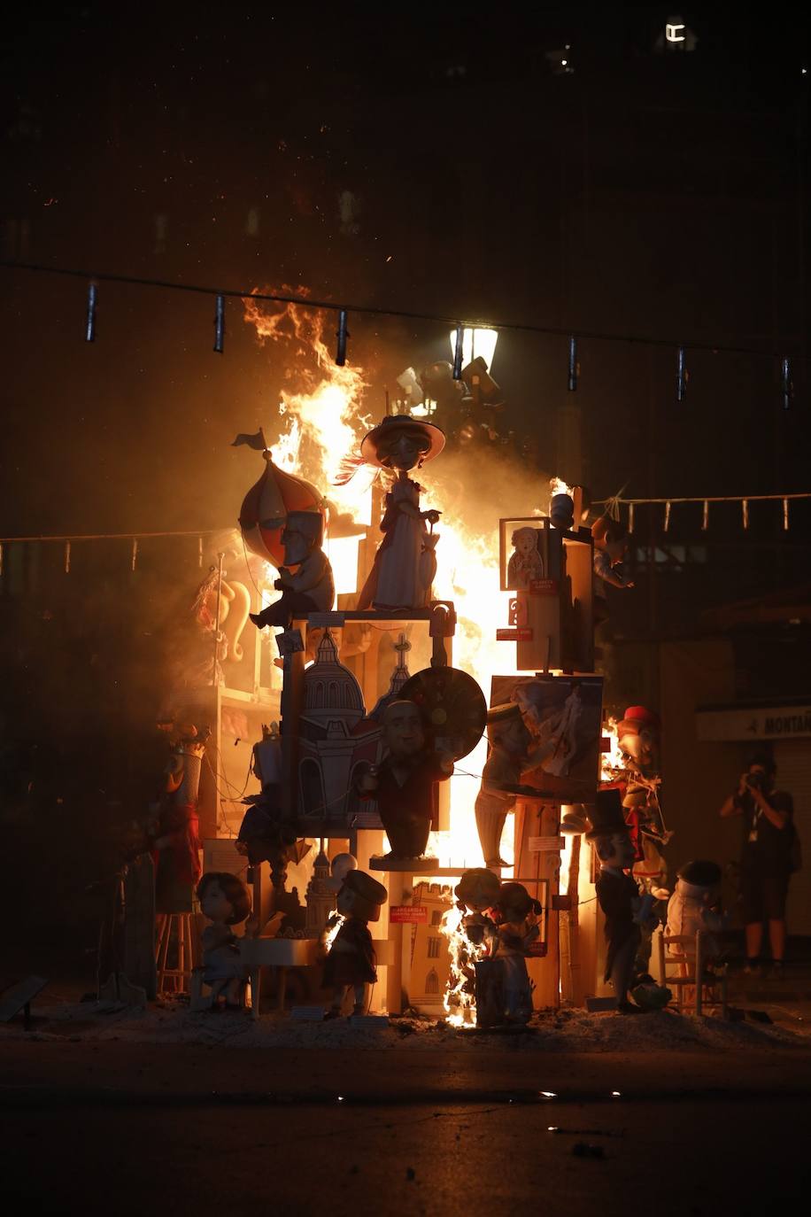 Fotos: Cremà de las Fallas de 2021