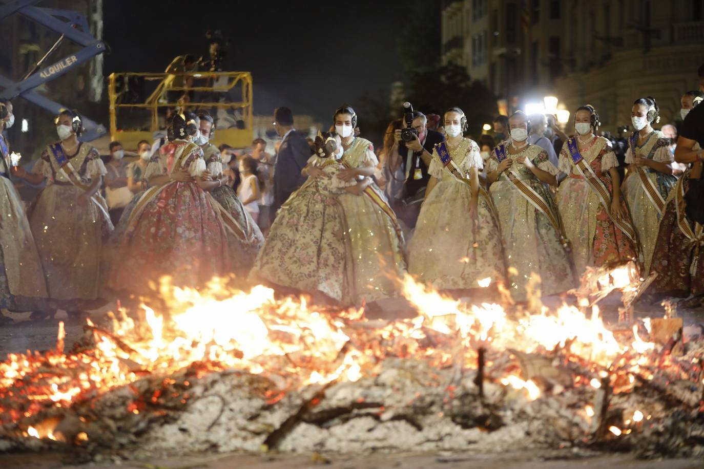 Fotos: Cremà de las Fallas de 2021