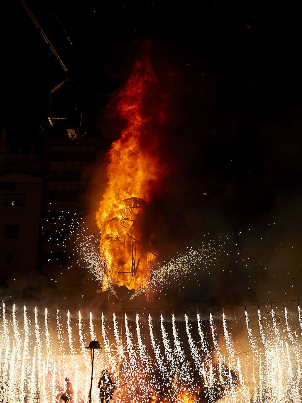 Fotos: Cremà de las Fallas de 2021